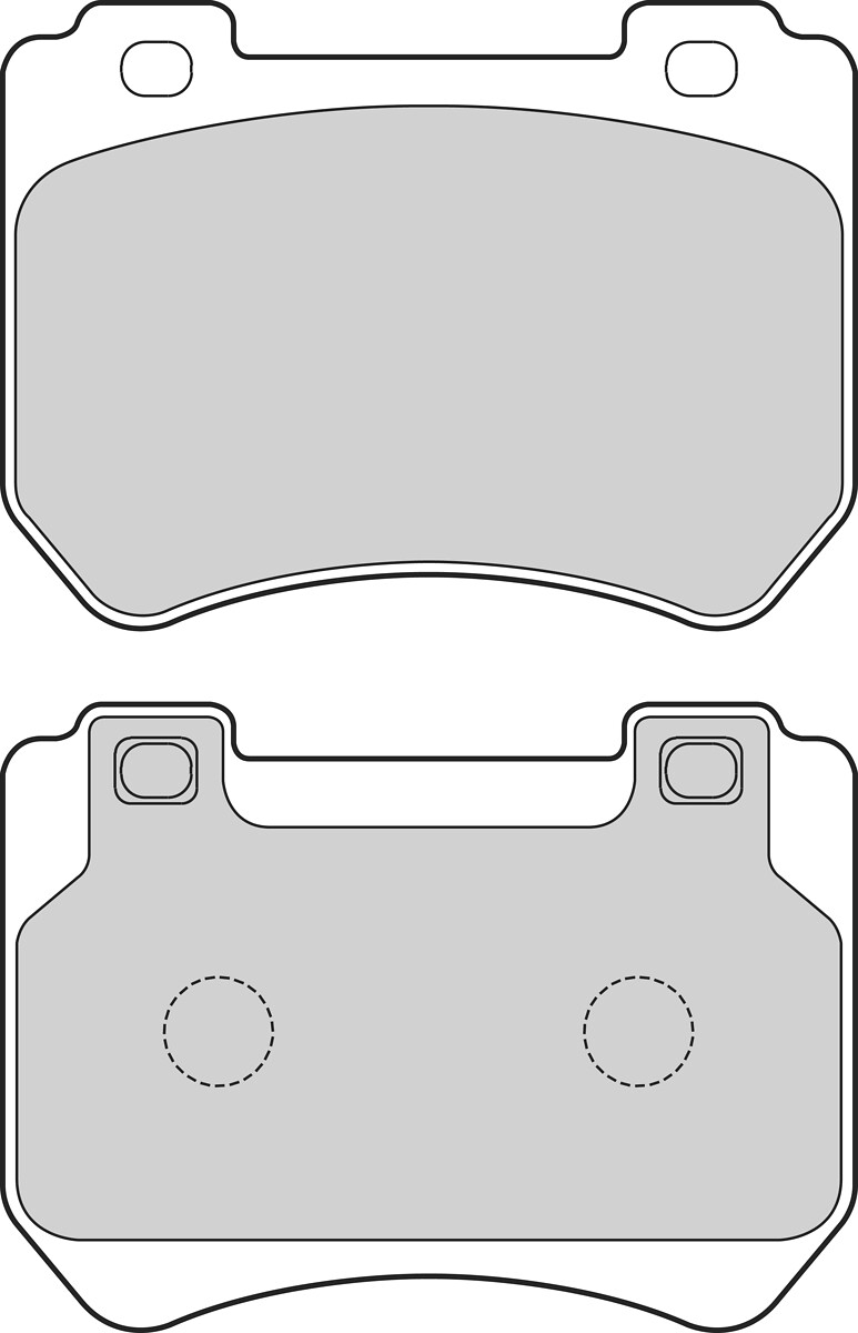 Jogo de 4 pastilhas de travão VALEO ref. 302629